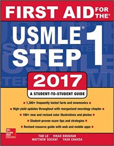 ダウンロード  First Aid for the USMLE Step 1 2017 本