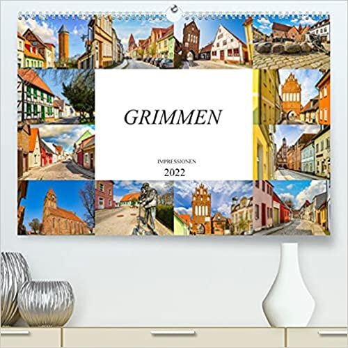 ダウンロード  Grimmen Impressionen (Premium, hochwertiger DIN A2 Wandkalender 2022, Kunstdruck in Hochglanz): Die Stadt Grimmen in zwoelf wunderschoenen Bildern festgehalten (Monatskalender, 14 Seiten ) 本