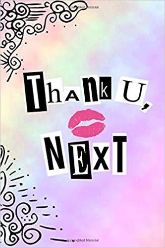 indir Thank U, Next: Ariana Grande Lyric Pastel Notebook / diary 100 Page