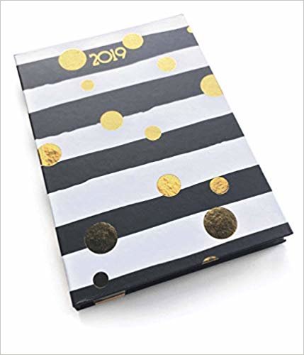 Fashion Diary Stripes & Foil Dots A6 D 2019 indir