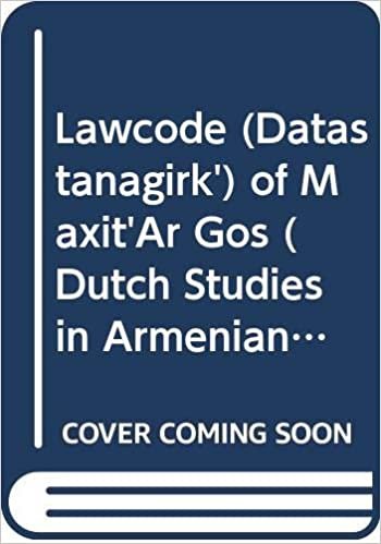 تحميل The Lawcode [Datastanagirk&#39;] of Mxit&#39;ar Gos