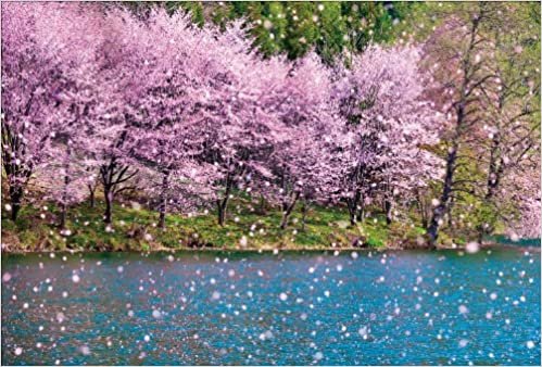 【Amazon.co.jp 限定】桜吹雪く中綱湖 ポストカード3枚セット P3-056