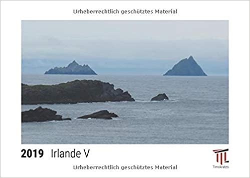 Irlande V 2019 - Calendrier de bureau Timokrates, calendrier photo, calendrier photo - DIN A5 (21 x 15 cm) indir