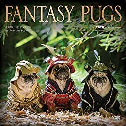ダウンロード  Fantasy Pugs 2020 Calendar: From the Pugdom of Pupstar Sonoma 本