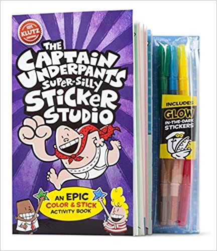  بدون تسجيل ليقرأ The Captain Underpants Super-Silly Sticker Studio