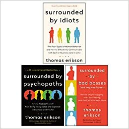 تحميل Thomas Erikson 3 Books Collection Set(Surrounded by Idiots, Surrounded by Bad Bosses, Surrounded by Psychopaths)