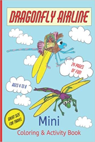 تحميل Dragonfly Airline Mini Coloring and Activity Book – Ages 4 to 8