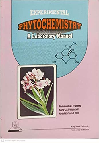 Experimental Phytochemistry