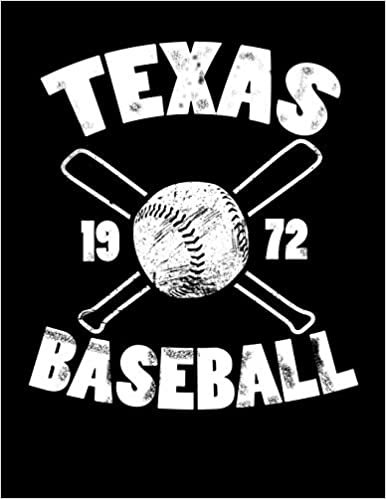 indir Texas Baseball: Vintage and Distressed Texas Baseball Notebook for Baseball Lovers