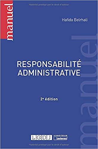 Responsabilité administrative (2020) (Manuels) indir