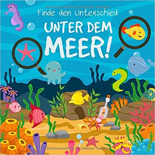 Finde den Unterschied - Unter Dem Meer!: Ein lustiges Puzzle-Buch für 3-6 Jährige indir