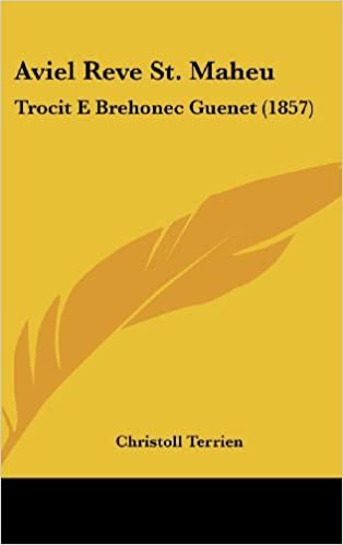 تحميل Aviel Reve St. Maheu: Trocit E Brehonec Guenet (1857)
