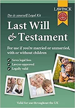 Last Will & Testament Kit (Do It Yourself Kit)