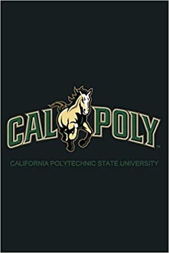 Womens Cal Poly SLO Mustangs Women S NCAA Cozy PPCPO06: Notebook Planner - 6x9 inch Daily Planner Journal, To Do List Notebook, Daily Organizer, 114 Pages