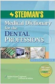  بدون تسجيل ليقرأ Stedman's Medical Dictionary for the Dental Professions
