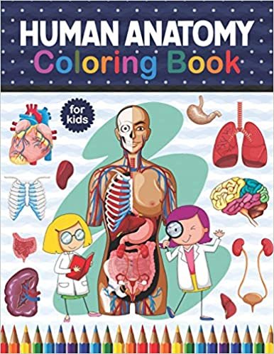 Human Anatomy Coloring Book For Kids: An Entertaining And Instructive Guide To The Human Body - Bones, Muscles, Blood, Nerves & How They Work. Muscle Anatomy Coloring Book. Human Body Anatomy Coloring Book For Medical, High School & College Level Students