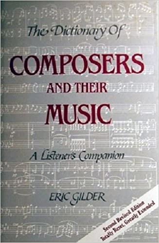 تحميل Dictionary of Composers and Their Music