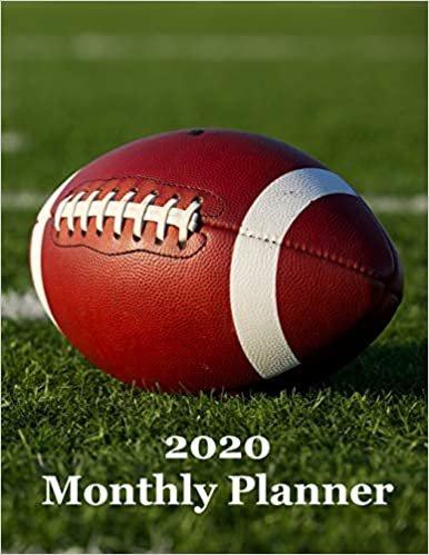 2020 Monthly Planner: Football on Football Field Cover – Includes Major U.S. Holidays and Sporting Events indir