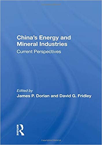 ダウンロード  China's Energy And Mineral Industries: Current Perspectives 本