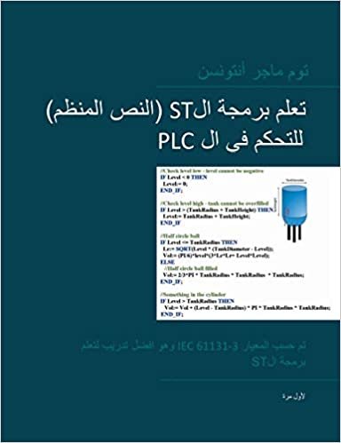 اقرأ PLC Controls with Structured Text (ST), Arabic Edition: IEC 61131-3 and best practice ST programming الكتاب الاليكتروني 