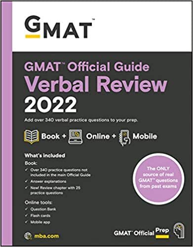 ダウンロード  GMAT Official Guide Verbal Review 2022: Book + Online Question Bank 本