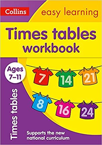 Times Tables Workbook Ages 7-11: Prepare for School with Easy Home Learning