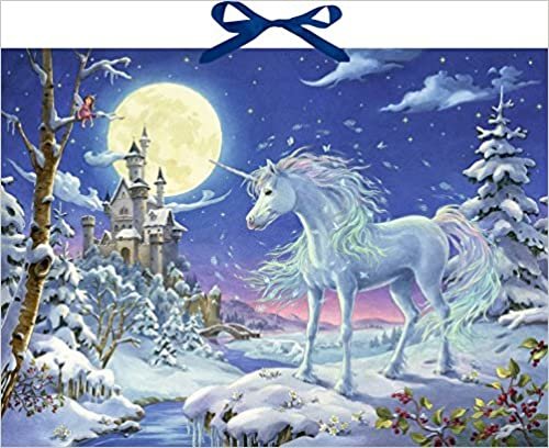 indir Coppenwrath Advent Wall Calendar Unicorn In The Magic Forest