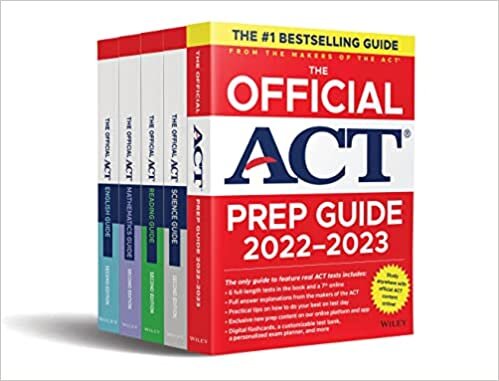 تحميل The Official ACT Prep &amp; Subject Guides 2022–2023 Complete Set