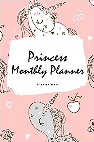 Princess Monthly Planner (6x9 Softcover Planner / Journal) indir