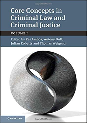 تحميل Core Concepts in Criminal Law and Criminal Justice: Volume 1, Anglo-German Dialogues