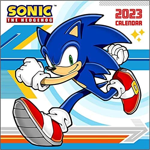 ダウンロード  Sonic the Hedgehog 2023 Wall Calendar 本