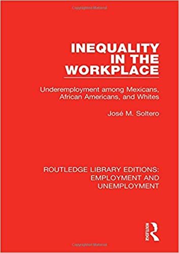 Inequality in the Workplace: Underemployment Among Mexicans, African Americans, and Whites (Routledge Library Editions: Employment and Unemployment)