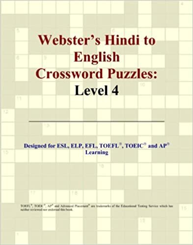 Webster's Hindi to English Crossword Puzzles: Level 4 indir