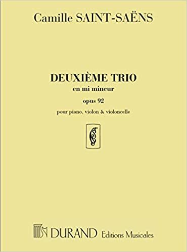 Trio Op 92 N 2 Vl-Vlc-Piano En Mi Mineur indir