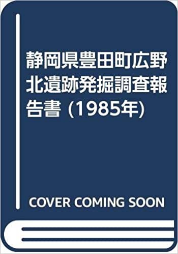 ダウンロード  静岡県豊田町広野北遺跡発掘調査報告書 (1985年) 本