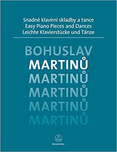 Martinu, B: Leichte Klavierstücke und Tänze indir