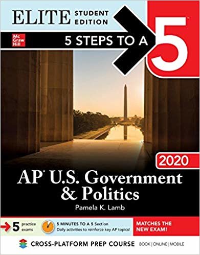 5 Steps to a 5: AP U.S. Government & Politics 2020 Elite Student Edition indir