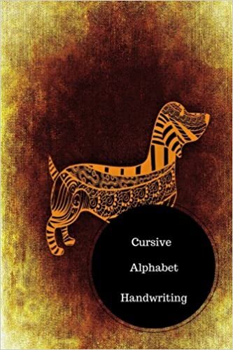 indir Cursive Alphabet Book: All The Cursive Letters. Handy 6 in by 9 in Notebook Journal . A B C in Uppercase &amp; Lower Case. Dotted, With Arrows And Plain