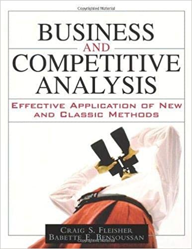 Craig S. Fleisher. Babette E. Bensoussan Business and Competitive Analysis: Effective Application of New and Classic Methods ,Ed. :1 تكوين تحميل مجانا Craig S. Fleisher. Babette E. Bensoussan تكوين