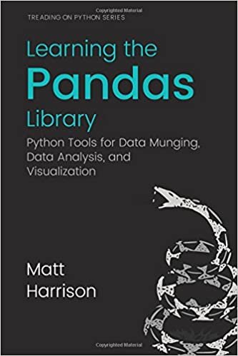 Learning the Pandas Library: Python Tools for Data Munging, Analysis, and Visual indir