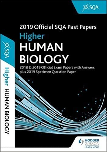تحميل 2019 Official SQA Past Papers: Higher Human Biology