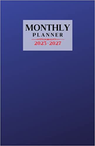 ダウンロード  2023-2027 Monthly Planner/Calendar: 5 Years Monthly Planner Calendar Schedule Organizer 5.5 in x 8.5 in | January 2023 to December 2027 (60 Months) 本