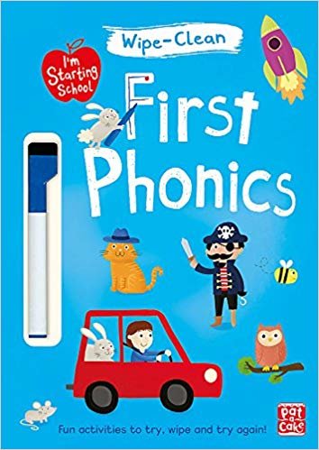 I'm Starting School: First Phonics : Wipe-clean book with pen indir