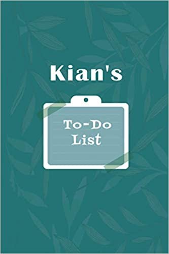 indir Kian&#39;s To˗Do list: Checklist Notebook | Daily Planner Undated Time Management Notebook