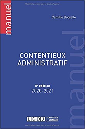 indir Contentieux administratif (2020-2021) (Manuels)