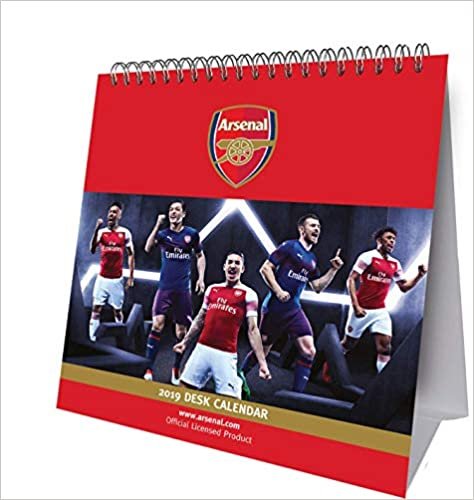 Arsenal Desk Easel Official 2019 Calendar - Desk Easel Format ダウンロード