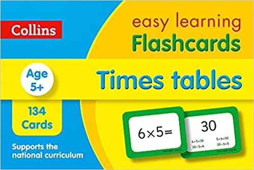 Times Tables Flashcards: Ideal for Home Learning (Collins Easy Learning KS2)