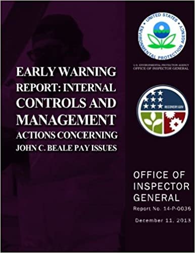 Early Warning Report: Internal Controls and Management Action Concerning John C. Beale Pay Issues indir