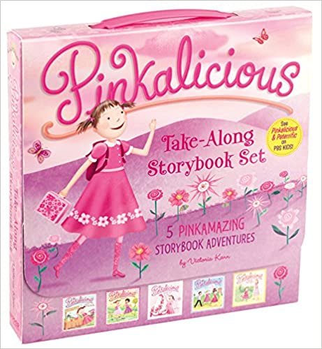 ダウンロード  The Pinkalicious Take-Along Storybook Set: Tickled Pink, Pinkalicious and the Pink Drink, Flower Girl, Crazy Hair Day, Pinkalicious and the New Teacher 本