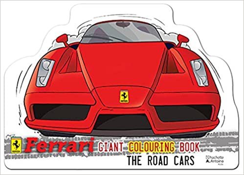 بدون تسجيل ليقرأ The Road Cars Giant Colouring Book Ferrari